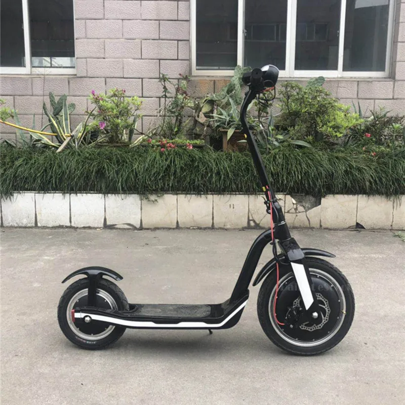 New 12 Inch Electric Kick Scooter For Adults Two Wheels Electric Scooters 36V 350W Big Tires Off Road Portable Electric Scooter (19)