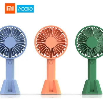 

New XiaoMi VH Brand Portable Handheld Fan Low Noise With Chargable Built-in Battery USB Port Design Handy Mini Fan 3 levels wind