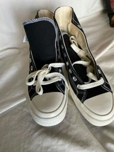 Zapatillas de deporte con ojos grandes para hombre y mujer, zapatos blancos de alta calidad para Skateboarding al aire libre, 1970s, novedad