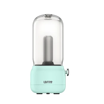 Xiaomi Mijia Lofree изысканный CANDLY Ретро светильник зарядка через usb/Подставка для зарядки двух светильник режимов теплый как никогда теплые окружающие - Цвет: Синий