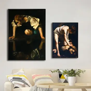 

Home Decoration Canvas Print Art Wall Pictures Poster Canvas Printing Paintings Italian Michelangelo Merisi da Caravaggio 3