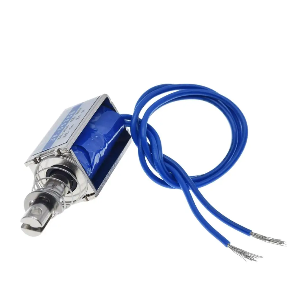 TZT JF 0530B DC 6V 12V 24V нажимной и вытяжной тип с открытой рамкой Электромагнитная сила