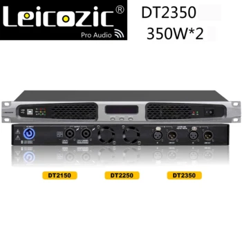 

Leicozic DT2350 Pro digital class d amplifier rack-mount switching power supply amplifier 350w RMS 550w power amplifier digital