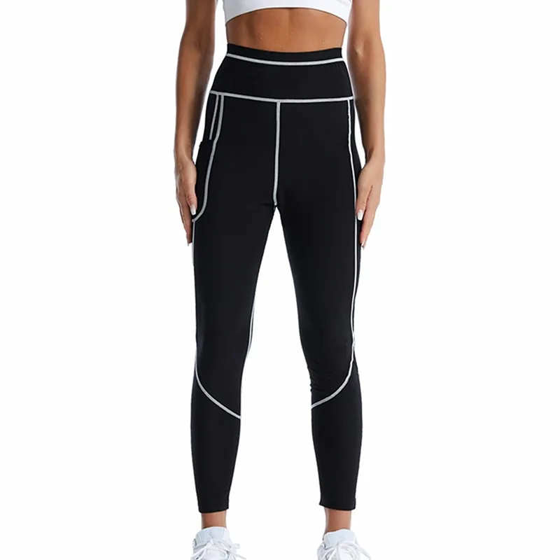 thong shapewear Sauna Slimming Top And Pants Neoprene Sweat Thermal Suits Women Long Sleeve Zipper Shirts Weight Loss Body Shaper Trousers Sets backless shapewear