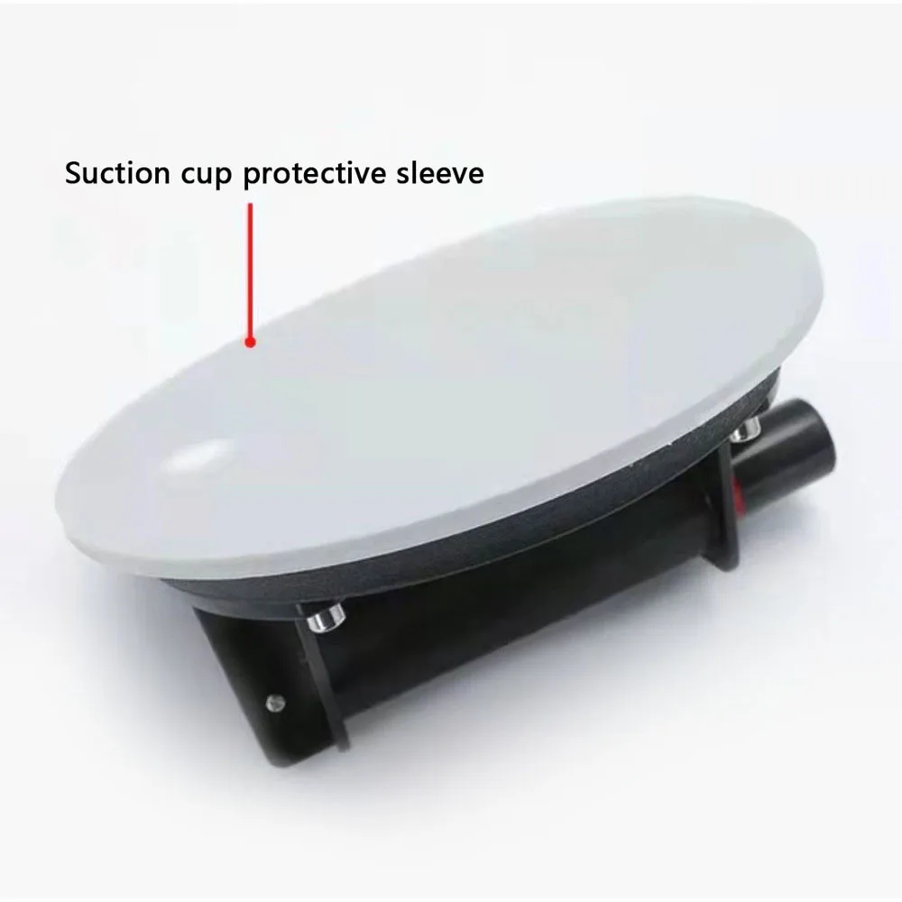 8 inch Vacuum Suction Cup 220kg Bearing Capacity Heavy Duty Vacuum Lifter for Granite Tile Glass Manual Granite Glass Lifting