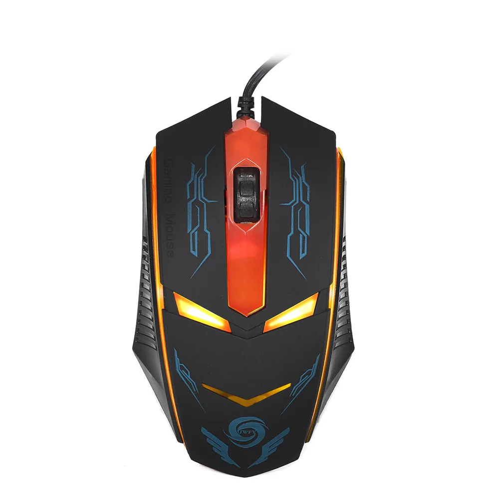 

OMESHIN 3200 DPI LED professional wired gaming mouse USB computer mouse 7 bright color LED backlight for PC laptop