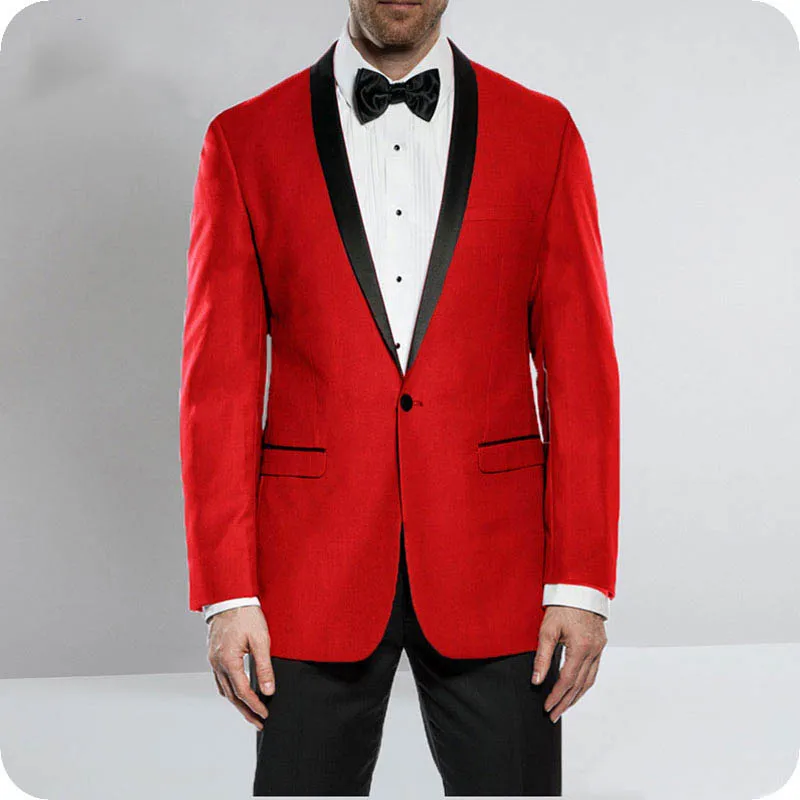 Последние пальто брюки дизайн костюм Homme Terno Masculino красные костюмы мужские