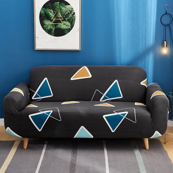

Elegant Floral Sofa Cover Elastic Stretch Sectional L Shape Armchair Couch Slipcover for Living Room Couch Cover 1/2/3/4 Seat