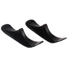 2 шт., запчасти для скутеров, для спорта на открытом воздухе, черный, зимний, универсальный, практичный, для катания на лыжах, прочный, 2 в 1, сани, прямая посадка, замена