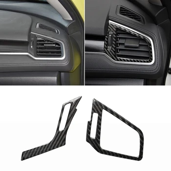 

Carbon Fiber Interior Side Air Vent Outlet Cover Trim for Honda Civic 10Th 2016-2019 Interior Mouldings