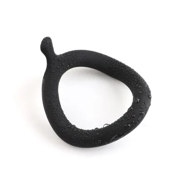 Silicone Scrotum Ring Penis Erection Cock Ring Delay Ejaculation Sex Toys For Men Ball Stretcher Male Chastity Device Cockring 5