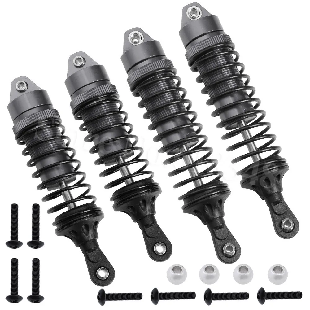 Details about 4PCS RC Car Front Rear Shock Absorber For 1/10 Traxxas Slash 4x4 Upgrade Parts Details about 4PCS RC Car Front Rear Shock Absorber For 1/10 Traxxas Slash 4x4 Upgrade Parts