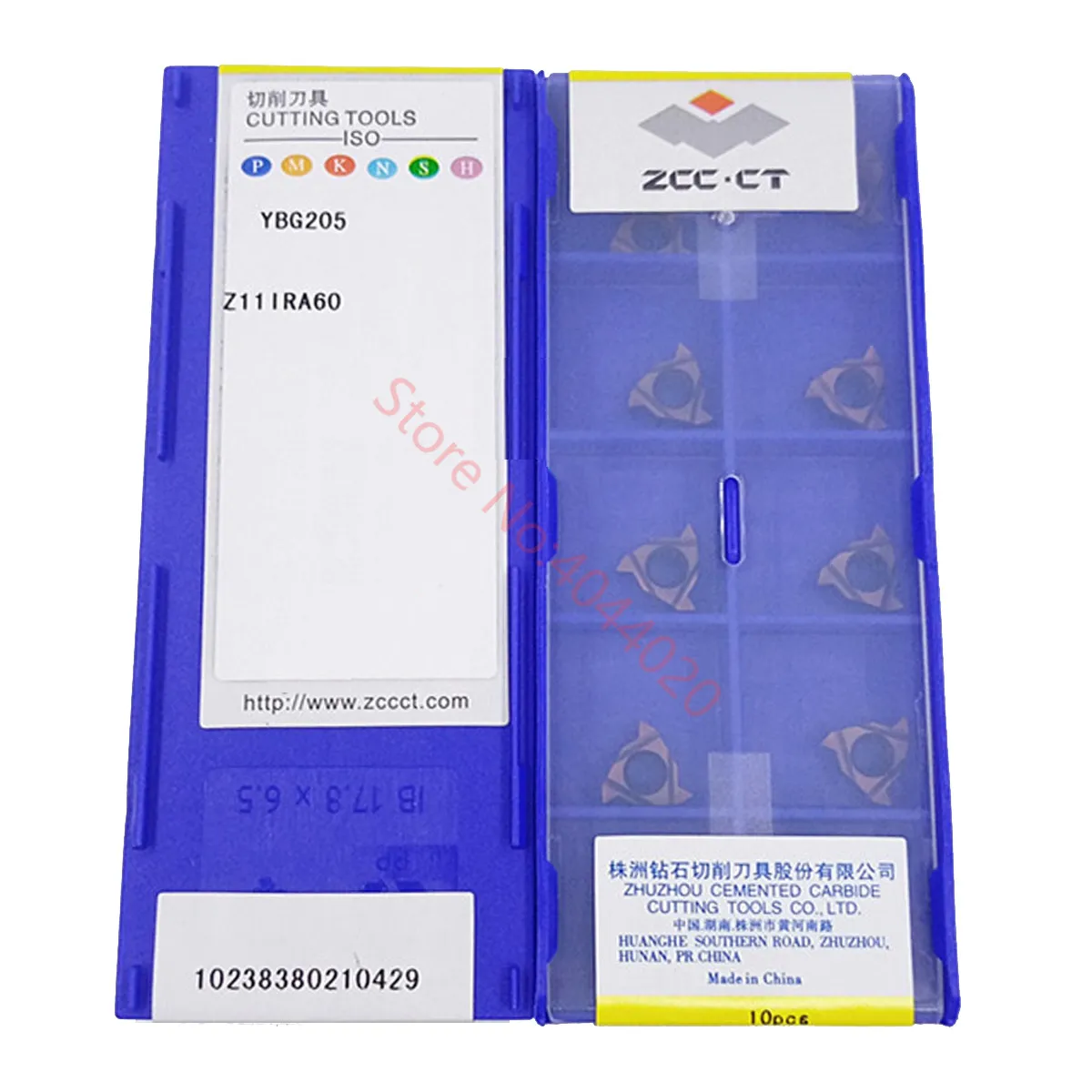 

ZCC.CT z11ира60 YBG205/Z11ERA60 YBG205 карбидные вставки 10 шт.