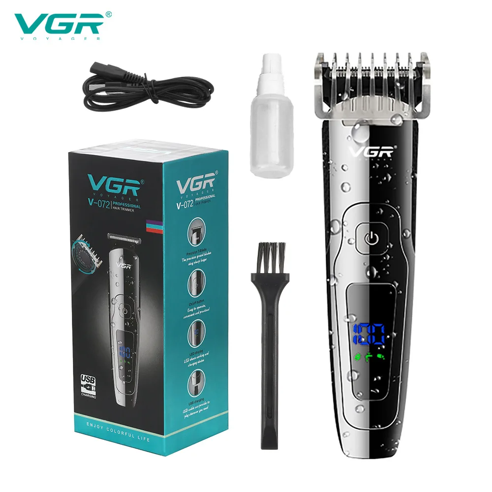 VGR 072 Water Proof Hair Clipper Professional Personal Care Trimmer 3