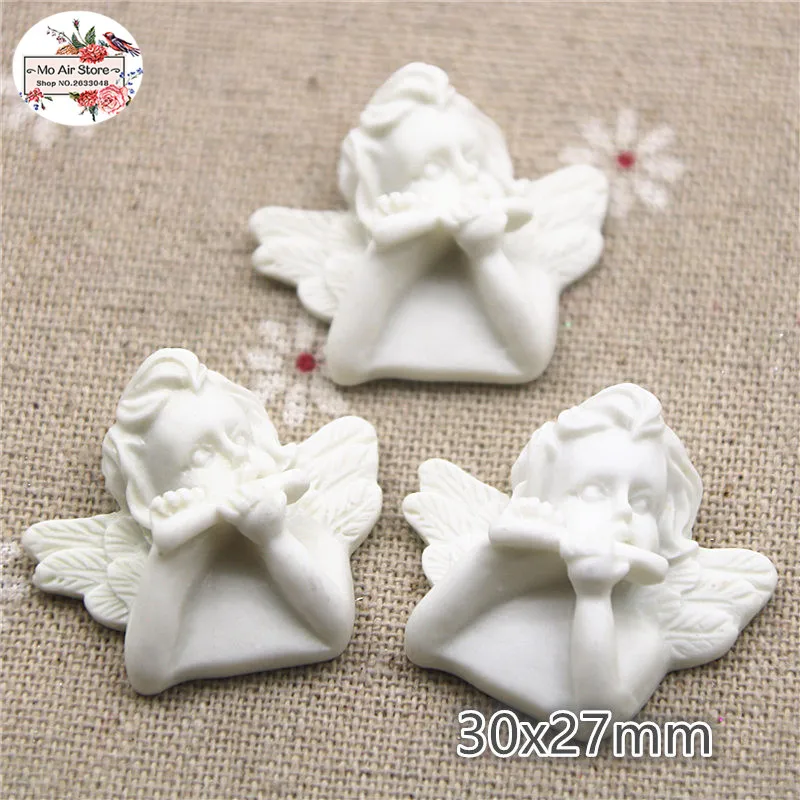 kawaii Resin Cupid Angel Cameo Miniature Flatback Cabochon 10cs Art DIY Craft ornament crafts,miniature figurines,resin ornaments,miniature ornament,resin crafts,resin crafts accessories