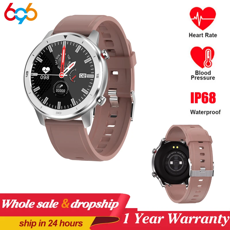 DT78 Smart Watch Men Fitness Tracker Women Wearable Devices IP68 Smartwatch Heart Rate Wristwatch PK L7 L9 L11 | Электроника