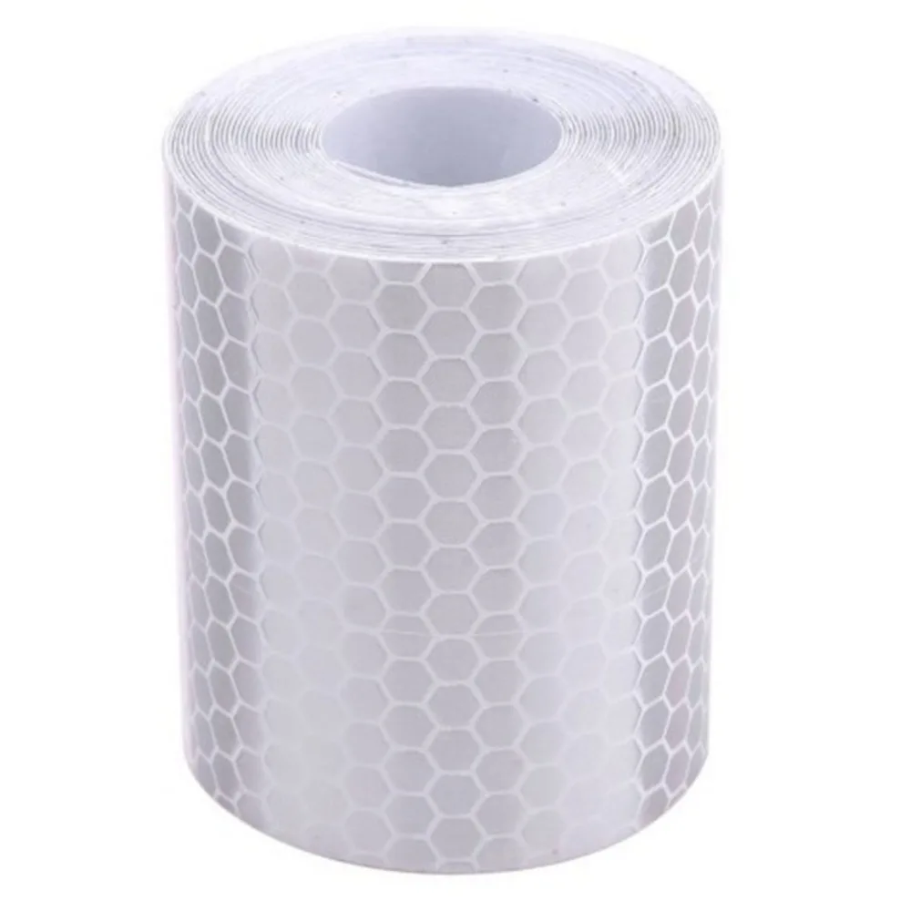 5cm*3m Safety Mark Reflective Tape Stickers Car-styling Self Adhesive Warning Tape Automobiles Motorcycle Reflective Film