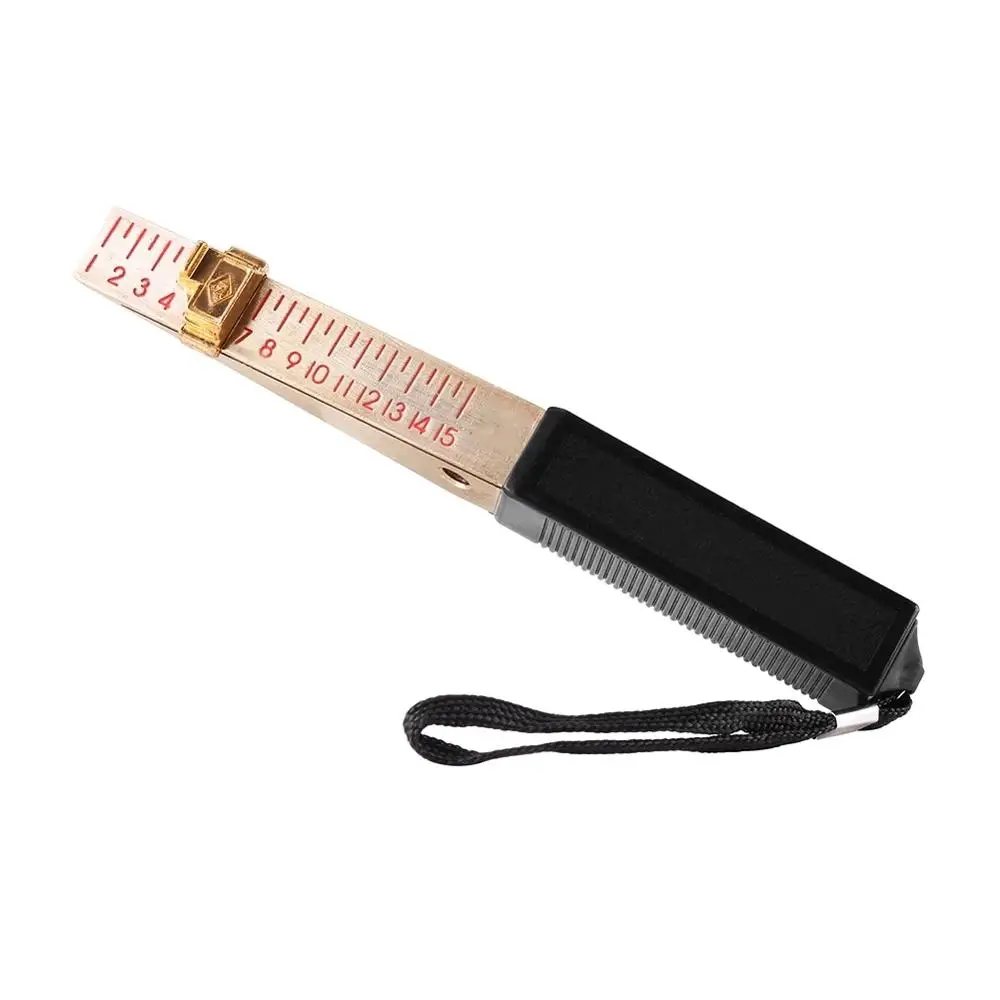 Feeler Gauge Home Inspection Test Tool 0-15mm 0.5mm Wedge Feeler cursor Feeler Plug Ruler Gauge Home Inspection Detection Tool gap gauge