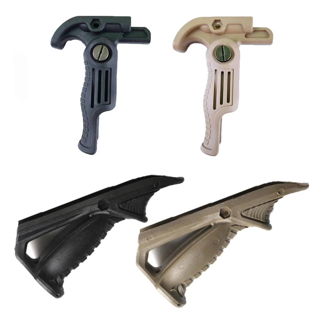 Тактическая нейлоновая ручка для страйкбола Foregrip треугольный держатель 20 мм