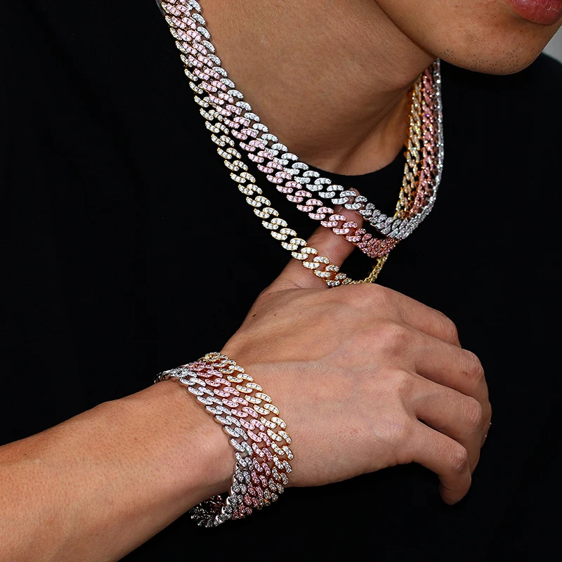ICEOUTBOX 8MM Iced Out Miami Cuban Link 