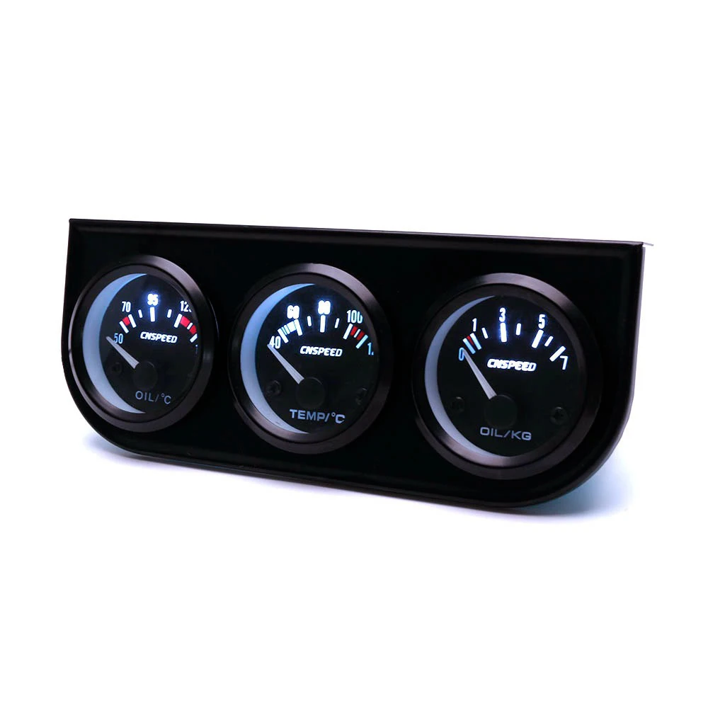 

Hot Sales Automobile Instrument Modified Water Thermometer Car Oil Thermometer Race Car Modified Oil Pressure Gauge Automobile I