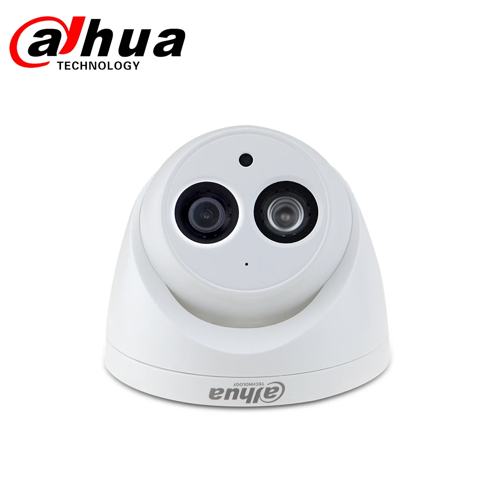 IP камера Dahua Φ 4 МП HD PoE IR 30M ночное видение Starlight мини купольная безопасность