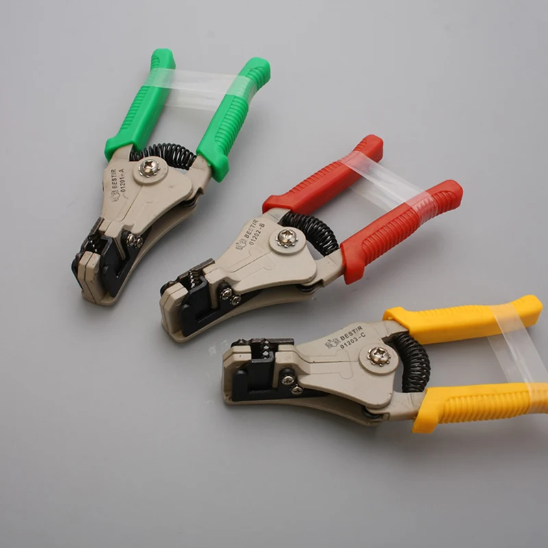 

Automatic Wire Crimper Cable Cutter Stripper Multifunctional Stripping Tools Crimping Pliers Terminal Hand Tool BESTIR