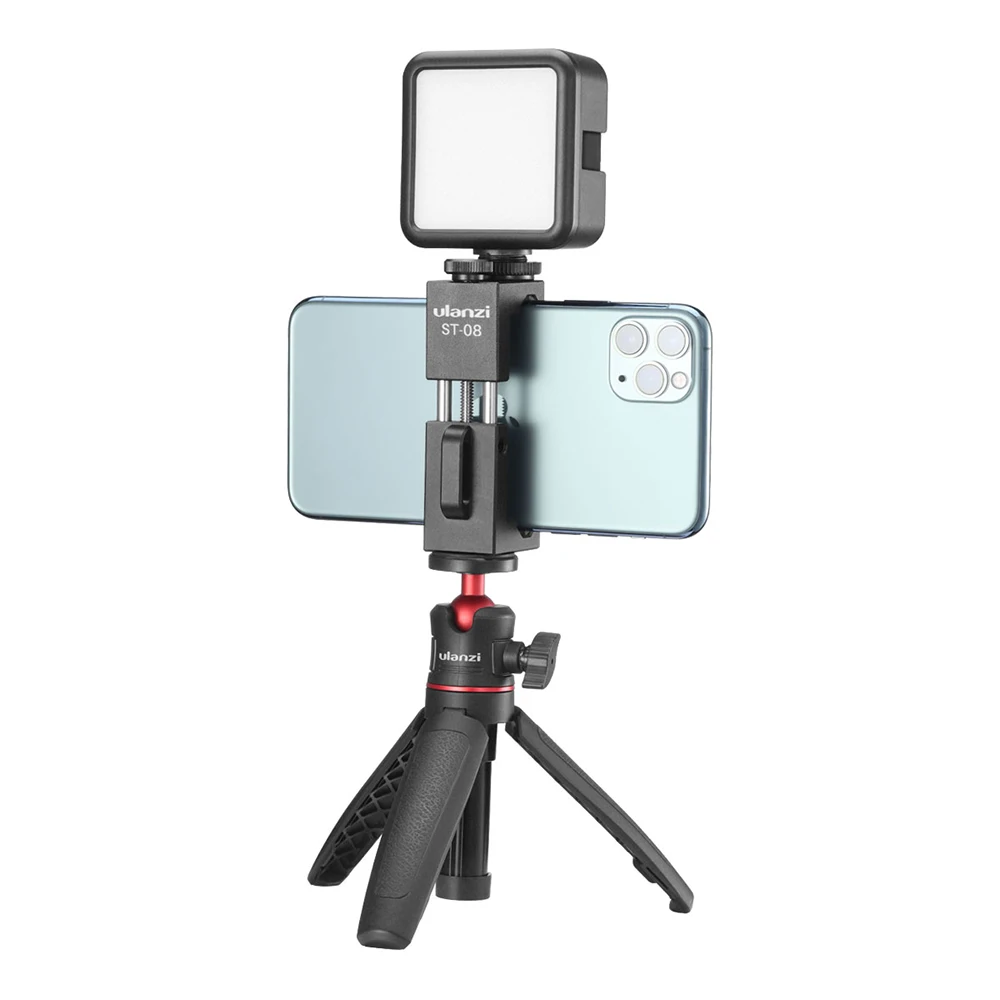 Ceny Ulanzi ST 08 mikrofon bezprzewodowy uchwyt telefonu dla RODE bezprzewodowy Go z klips do telefonu zimnego buta