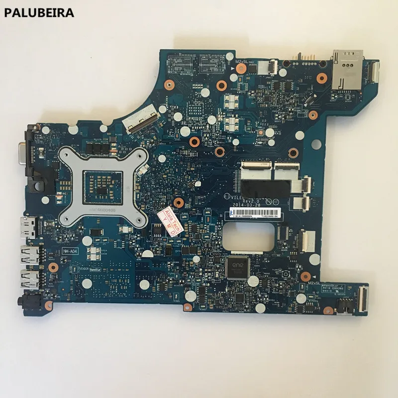 PALUBEIRA ноутбук для lenovo Thinkpad Edge E531 материнская плата VILE2 NM-A044 HM77 W8P DDR3 04Y1299 04Y1300 04Y129