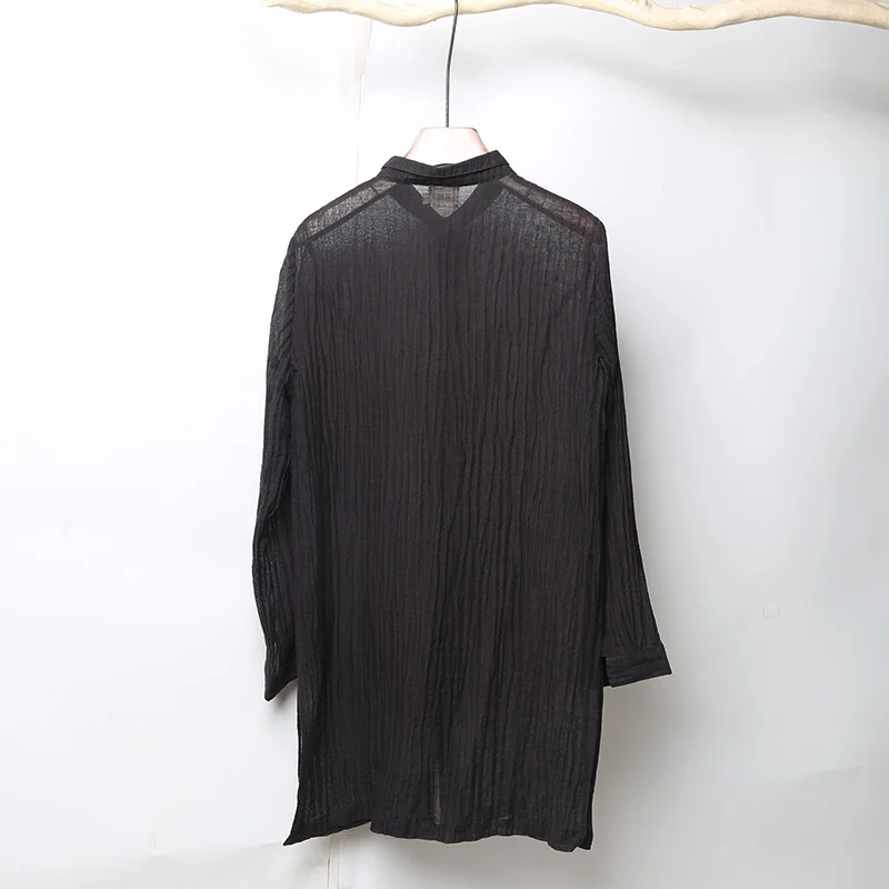 Рисунок 2 - Рубашка Мужская льняная в японском стиле Харадзюку