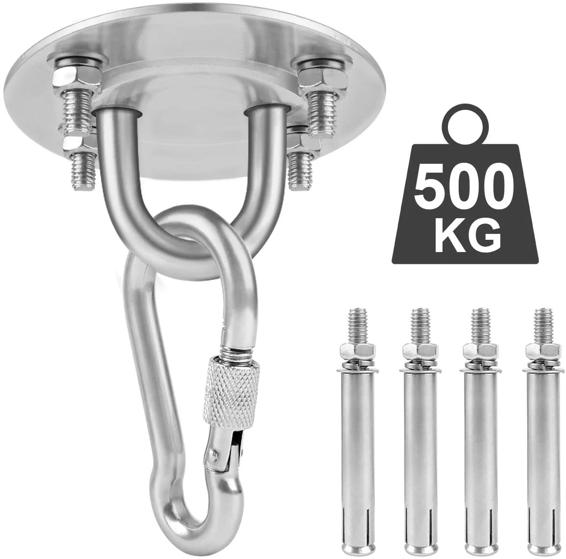 Heavy Duty Swing Hanger 360 Swivel Hook For Hanging 304 Stainless Steel