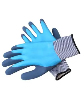 

2020 NEW 1 Pair High Quality Gardening Waterproof Rubber Gloves Wear-resistant Waterproof Work Gloves
