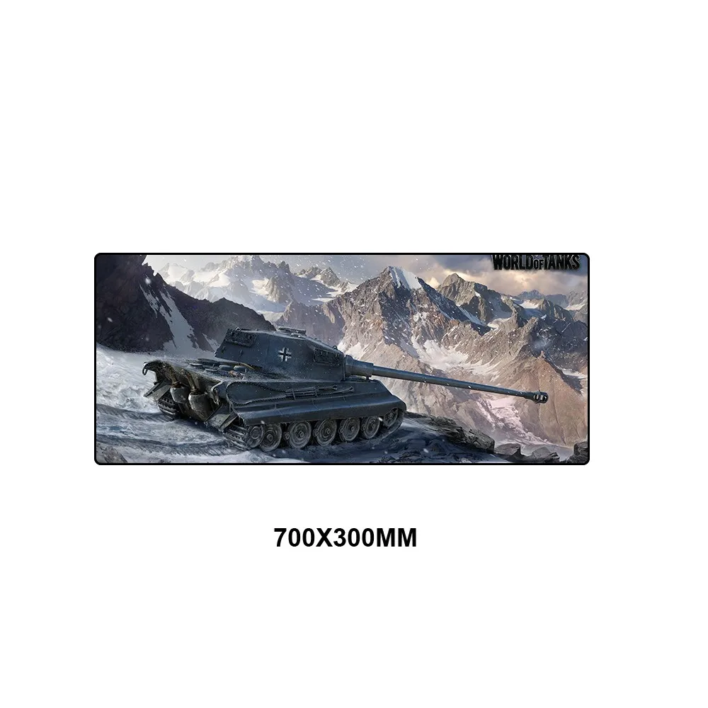 World of Tanks коврик для мыши большой Противоскользящий геймерский игровой коврик для мыши Keyborad коврик для мыши для ноутбука водонепроницаемый коврик для мыши защита стола - Цвет: TKSJ-015
