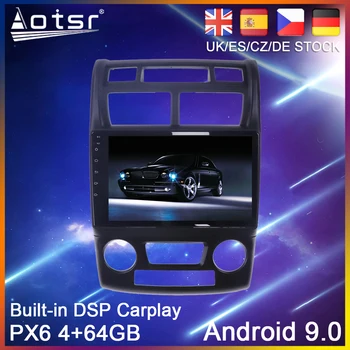 

Android 10.0 PX6 Car radio Player GPS Navigation For Kia Sportage 2 2007-2009 Car Auto Stereo Multimedia Video Player HeadUnit