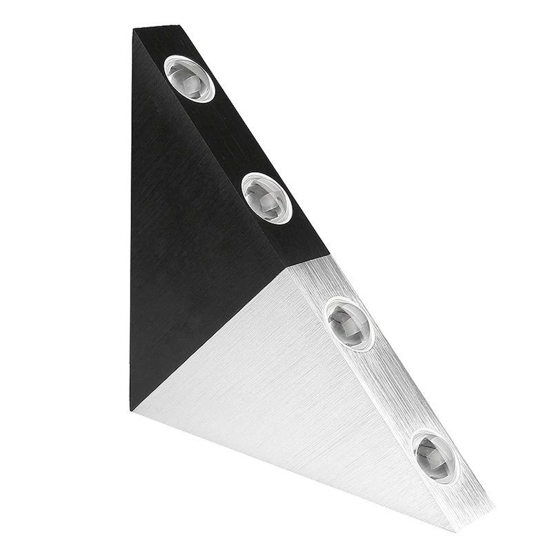 

ABUI-Triangle Creative Wall Lamp Led Bar Ktv Bedroom Living Room Wall Decoration Lamp White Light
