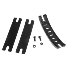 2 шт. ABS пластик быстрый дуга шлема аксессуар рельс комплект охотничьи боковые рельсы для крепления шлема Направляющая черный и коричневый