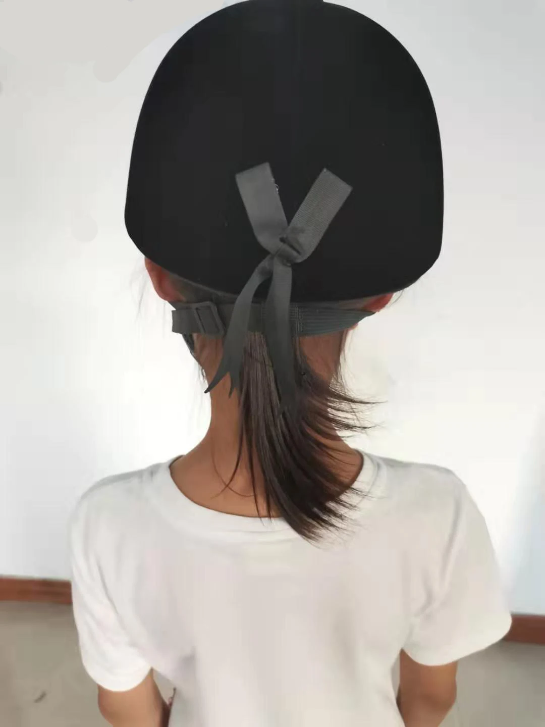 Children Horse Riding Helmet Classic Velvet Equestrian Kids Equipments Safe Cap Cheval Knight Car Motorcycle Protecting Helmet