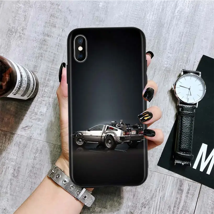 Черный чехол-накладка для Apple IPhone 11 Pro XS MAX XR 7 8 6 6S Plus X 10 Ten 5 5S SE Coque Shell