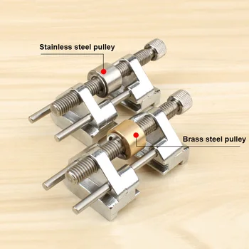 

Stainless Steel/Brass Side Clamping Fixed Angle Honing Guide for Wood Chisel Planer Edge Sharpening Universal positioning cutter