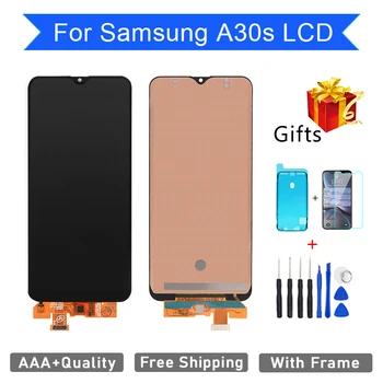 

100% No Dead Pixel With Frame Display For Samsung Galaxy A30s LCD Display Touch Screen Digitizer Assembly For Galaxy A30s Screen