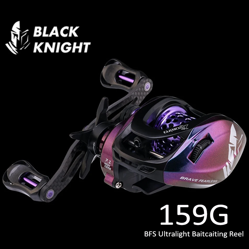 purple baitcaster