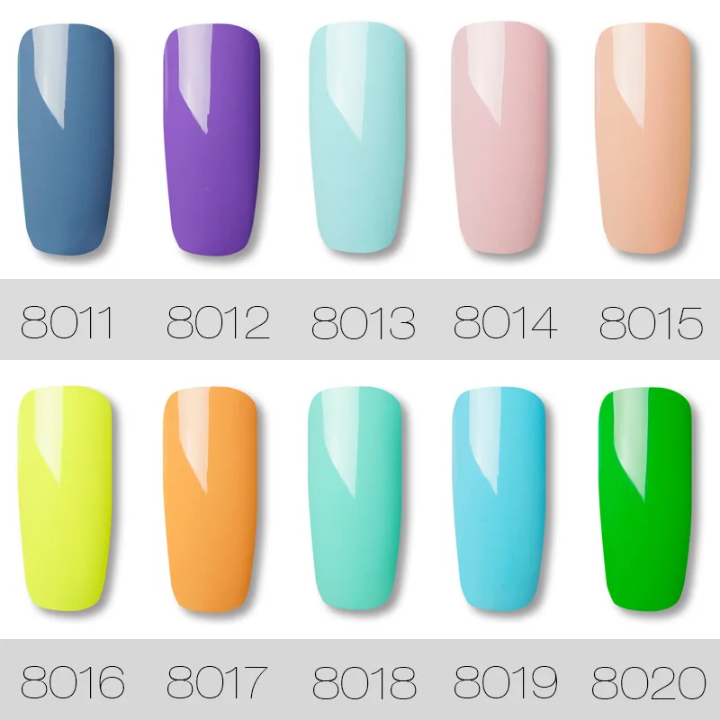 ROSALIND профессиональный дизайн шланга гель для ногтей с щеткой 20 цветов DIY Дизайн ногтей УФ светодиодная лампа для маникюра съемный Гель-лак для ногтей TSLM1