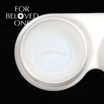 

Transparent Myopia Prescription Contact Lenses Clear Colored Lens for Eye 2pcs/pair