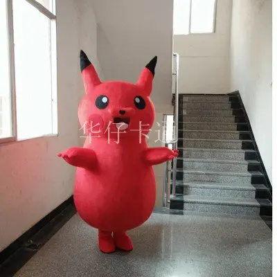 Талисман PIKACHU костюм нарядное платье наряд нарядное платье Рождество Косплей для Хэллоуина вечерние события
