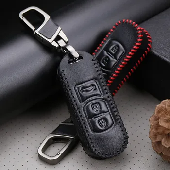 

Car Key Ring Chain For Mazda 2 3 6 Axela Atenza CX-5 CX5 CX-7 CX-9 2003 2004 2005 2006 2007 2008 2009 2010 Key Case Cover Shell