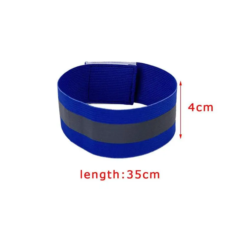 1pcs Night Running Sports Reflective Safety Belt Luminous Arm Band Outdoor Sports Running Cycling Arm Bracelet