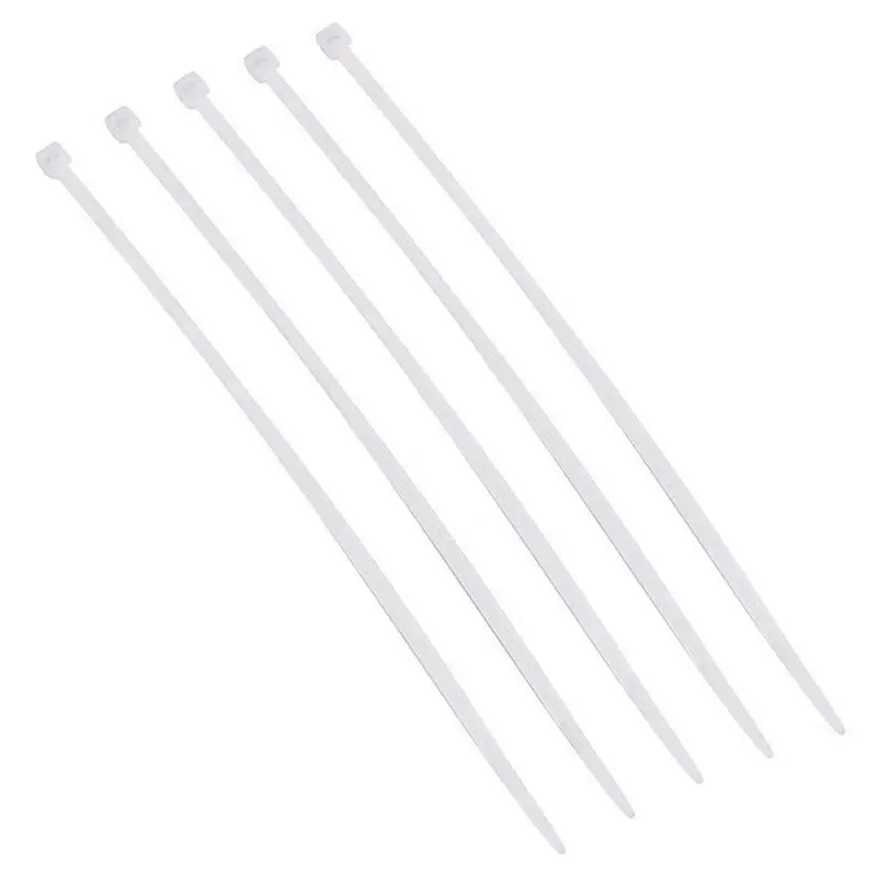 Top-200pcs нейлоновая кабельная стяжка 2,5x120 мм