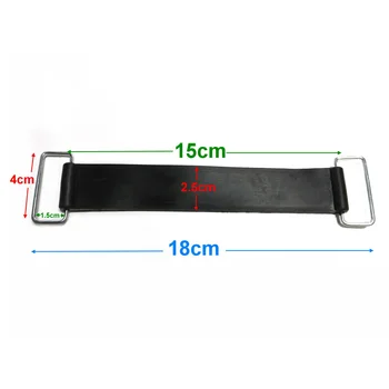 

Holder Rubber Strap Battery 1pc Waterproof Black Replacement Motorcycle Scooters Universal