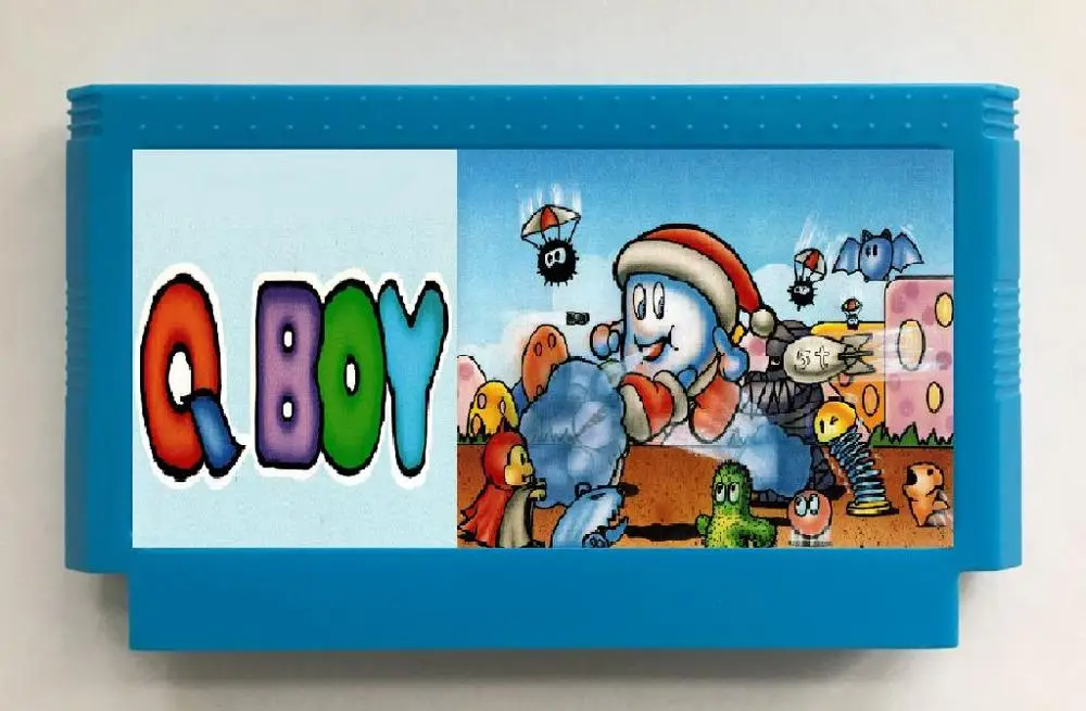 Игровой Картридж Q Boy для консоли NES - Цвет: FC60Pins Version