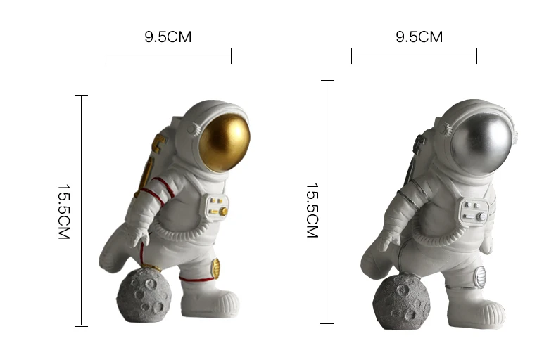 Современная Скульптура космонавта, смоляные статуэтки, абстрактная статуя космонавта, аксессуары для украшения дома, Ремесленная статуэтка, Декор